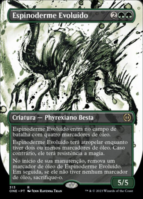 Evolved Spinoderm (Phyrexia: All Will Be One #313)