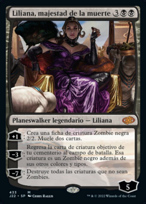 Liliana, Death's Majesty (Jumpstart 2022 #433)