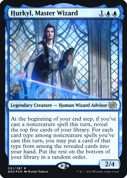 Hurkyl, Master Wizard (The Brothers' War Promos #51s)