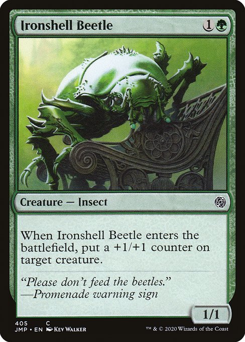 Ironshell Beetle (Jumpstart #405)