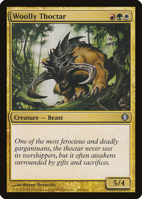 Woolly Thoctar card image