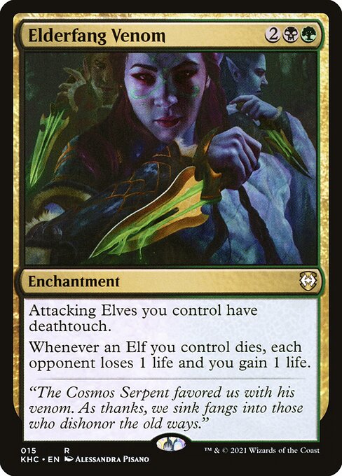 Elderfang Venom (Kaldheim Commander #15)