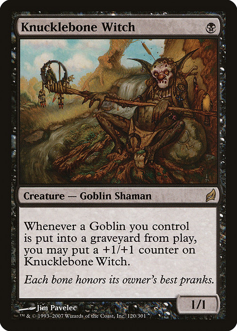 Knucklebone Witch (Lorwyn #120)