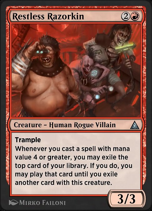 Superior Foes of Spider-Man magic the gathering card art