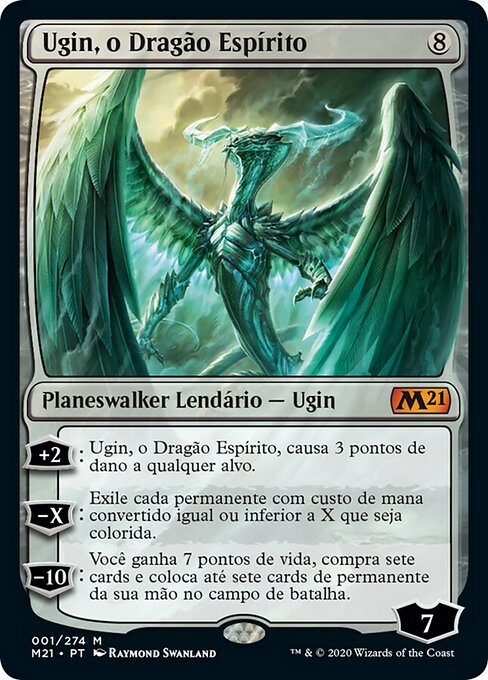 Ugin, the Spirit Dragon (Core Set 2021 #1)