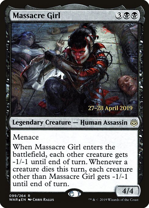 Massacre Girl (War of the Spark Promos #99s)