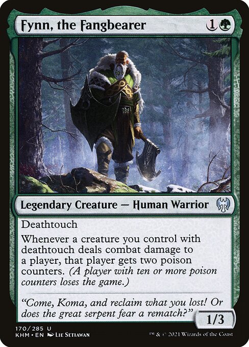 Fynn, the Fangbearer (khm) 170 Fynn, the Fangbearer (khm) 170