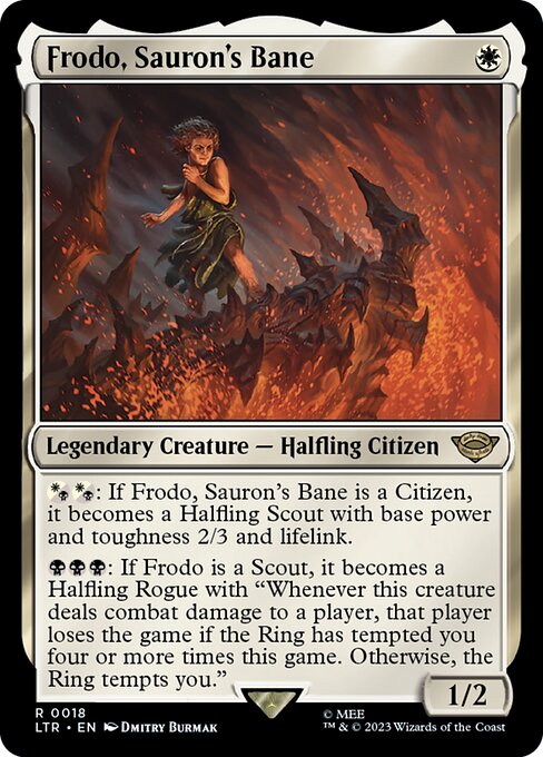 Frodo, Sauron's Bane (ltr) 18 Frodo, Sauron's Bane (ltr) 18