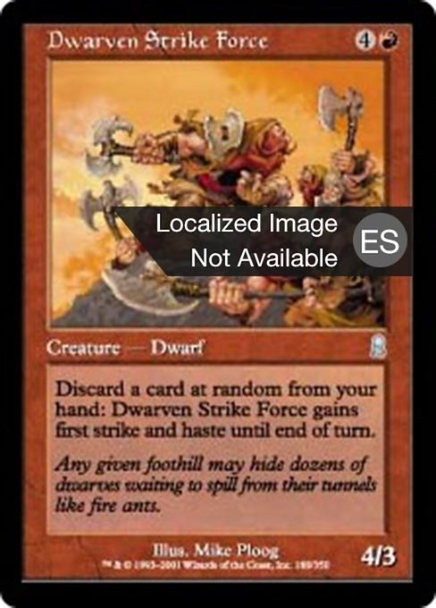 Dwarven Strike Force (Odyssey #188)