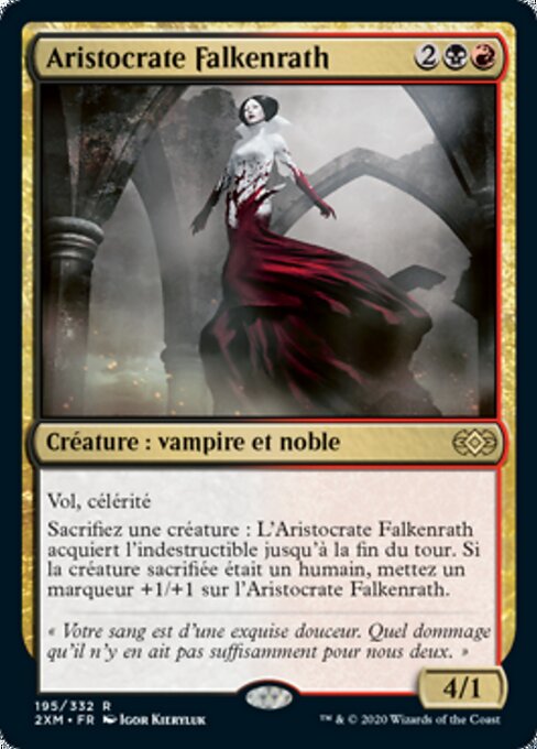 Falkenrath Aristocrat (Double Masters #195)