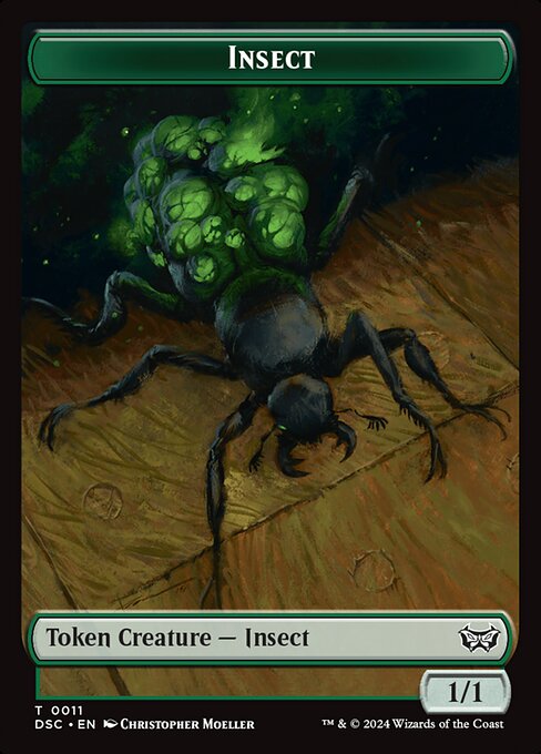 Insect (Duskmourn Commander Tokens #11)