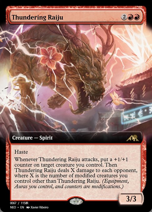 Thundering Raiju (Magic Online Promos #97997)