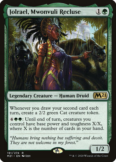 Jolrael, Mwonvuli Recluse (Core Set 2021 #191)