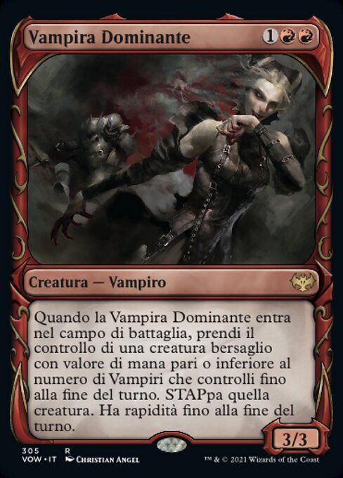 Dominating Vampire (Innistrad: Crimson Vow #305)