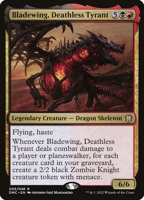 Bladewing, Deathless Tyrant (Dominaria United Commander #9)