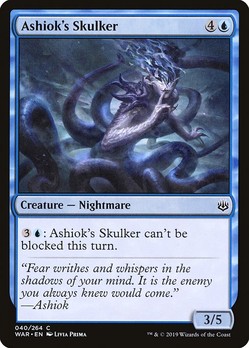 Ashiok's Skulker (War of the Spark #40)