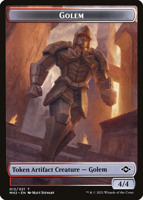 Golem (Modern Horizons 2 Tokens #12)