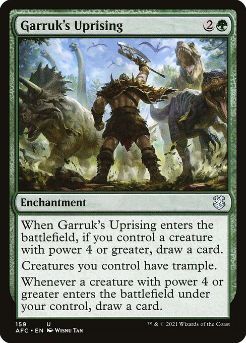 Garruk's Uprising (Forgotten Realms Commander #159)