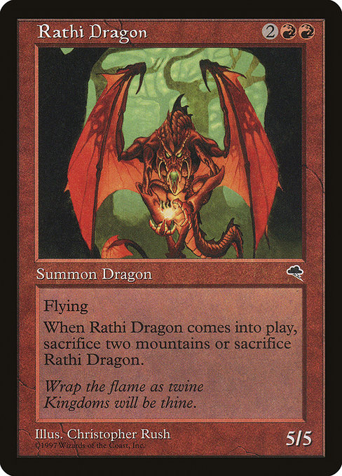 Rathi Dragon (Tempest #196)