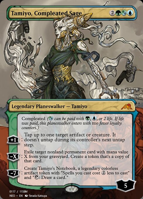 Tamiyo, Compleated Sage (Magic Online Promos #98097)