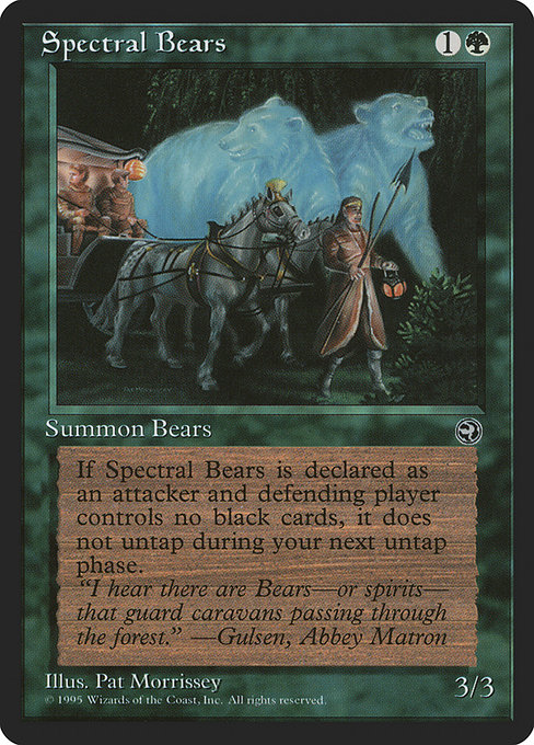 Spectral Bears card image