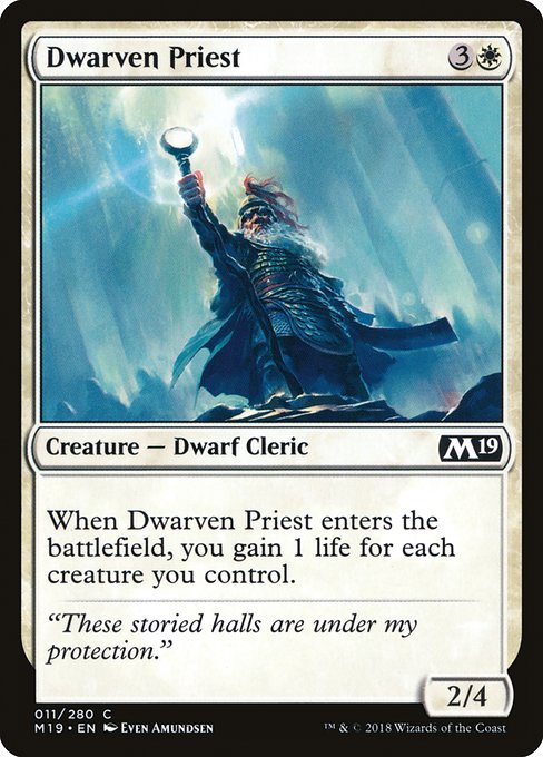 Dwarven Priest card image
