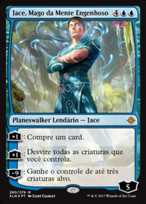 Jace, Ingenious Mind-Mage (Ixalan #280)