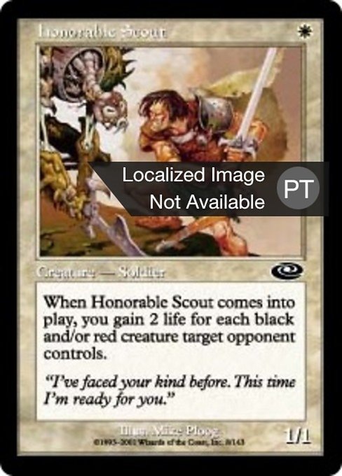 Honorable Scout (Planeshift #8)