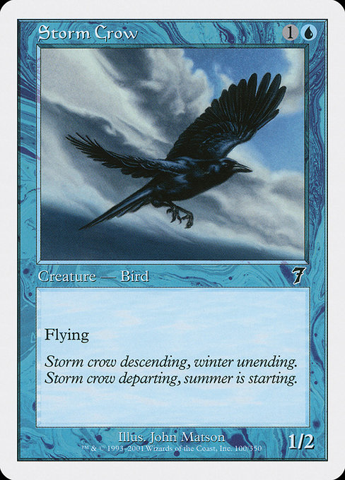 Corbeau de l'orage|Storm Crow