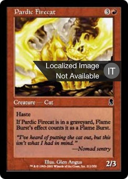 Pardic Firecat (Odyssey #211)