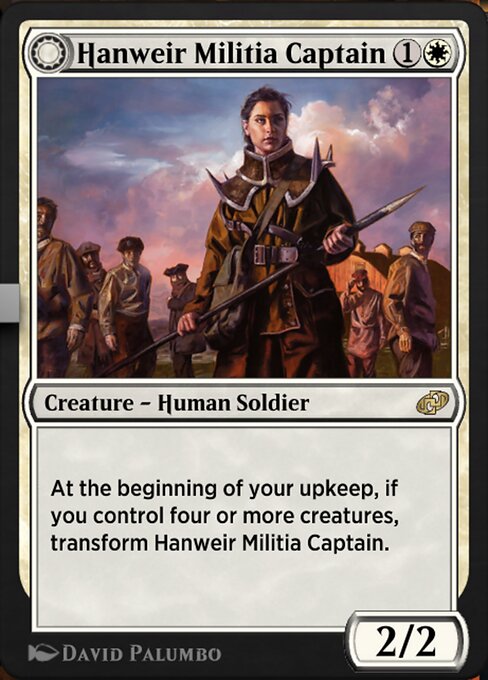 Hanweir Militia Captain // Westvale Cult Leader (Jumpstart: Historic Horizons #90)