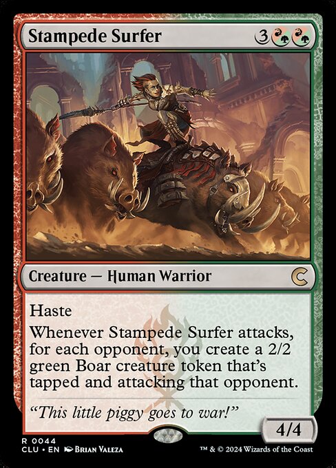 Stampede Surfer card image