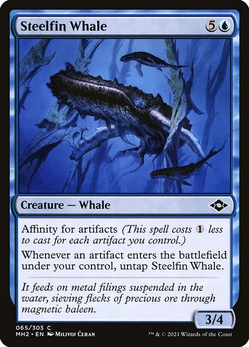 Steelfin Whale card image