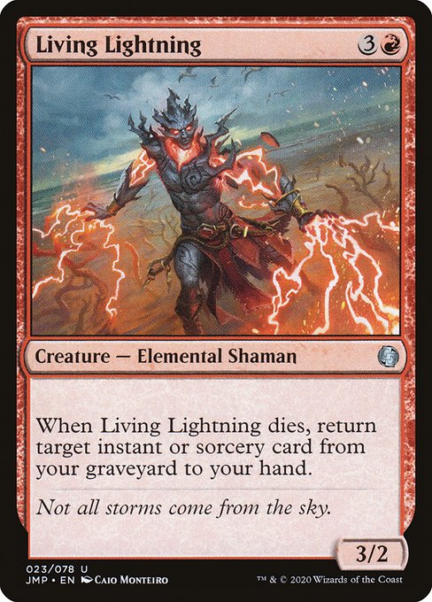 Living Lightning card image