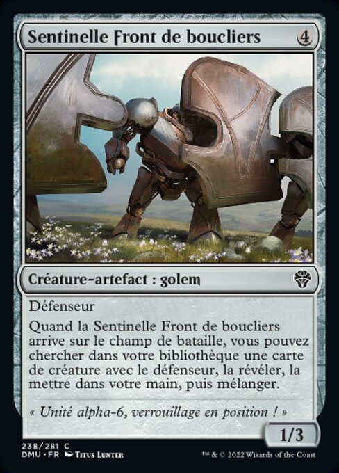 Shield-Wall Sentinel (Dominaria United #238)