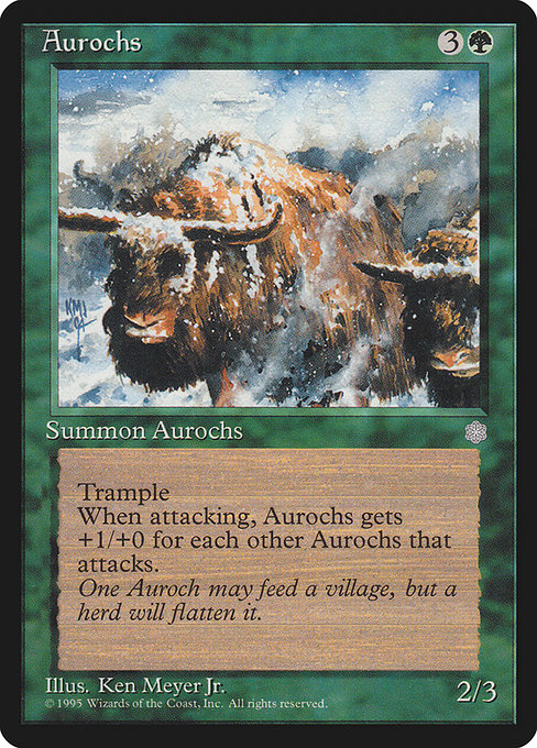 Aurochs (Ice Age #225)