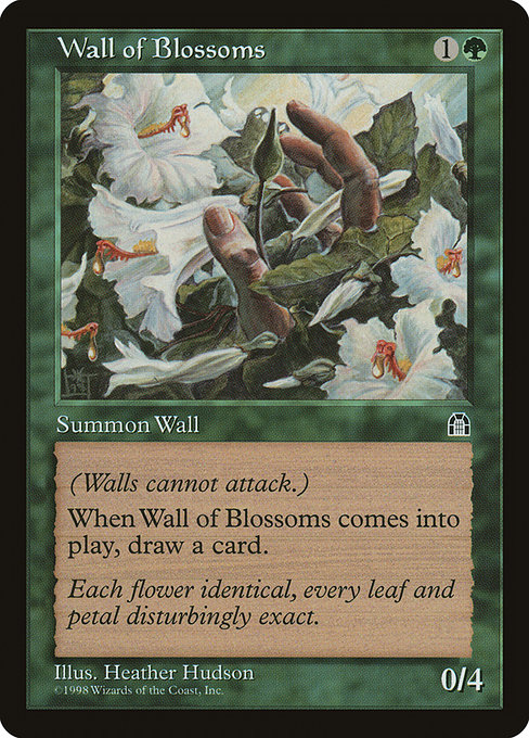 Mur de fleurs|Wall of Blossoms