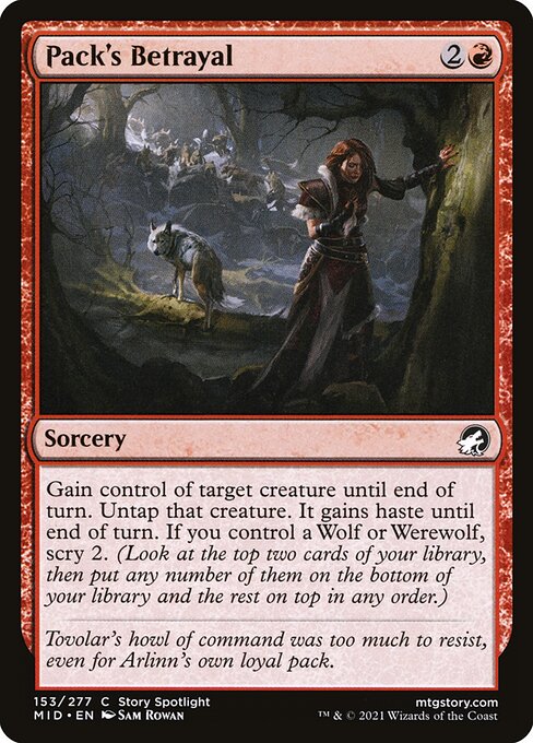 Pack's Betrayal (mid) 153 Pack's Betrayal (mid) 153