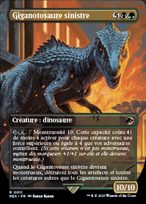 Grim Giganotosaurus (Jurassic World Collection #11)