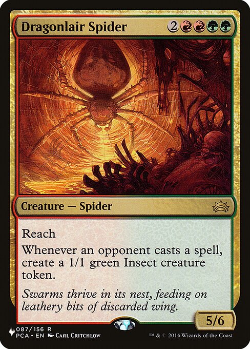 Dragonlair Spider (The List #PCA-87)