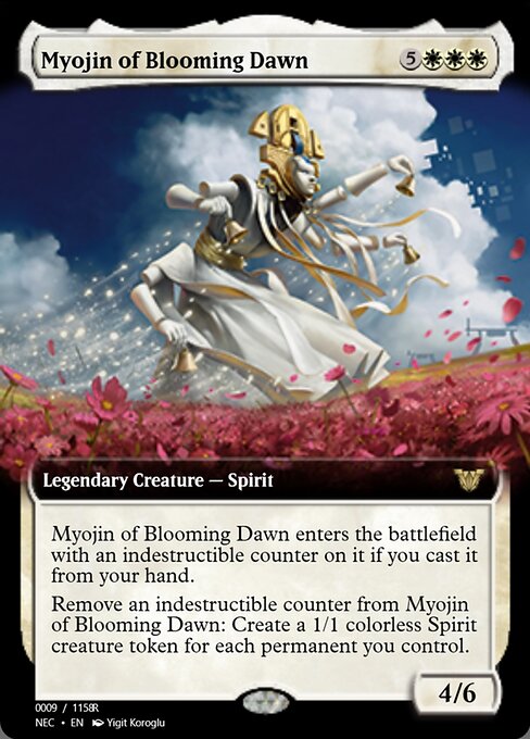 Myojin of Blooming Dawn (Magic Online Promos #97881)