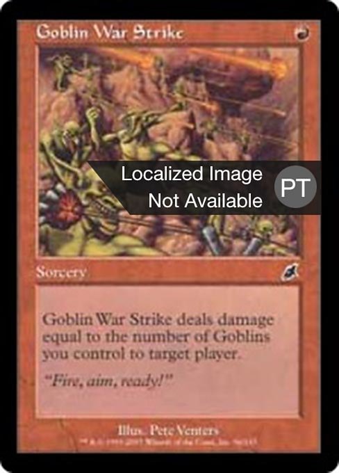 Goblin War Strike (Scourge #96)