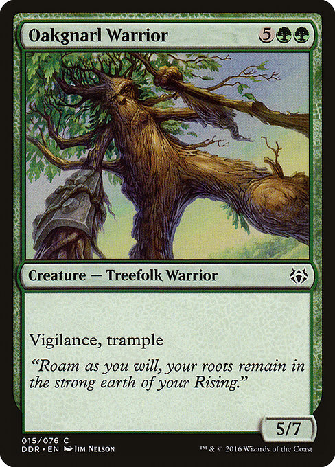 Oakgnarl Warrior (Duel Decks: Nissa vs. Ob Nixilis #15)