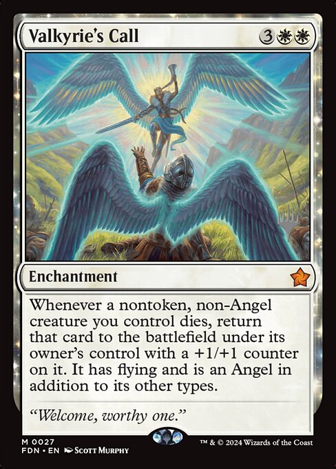 Valkyrie's Call (Foundations Promos #27p)