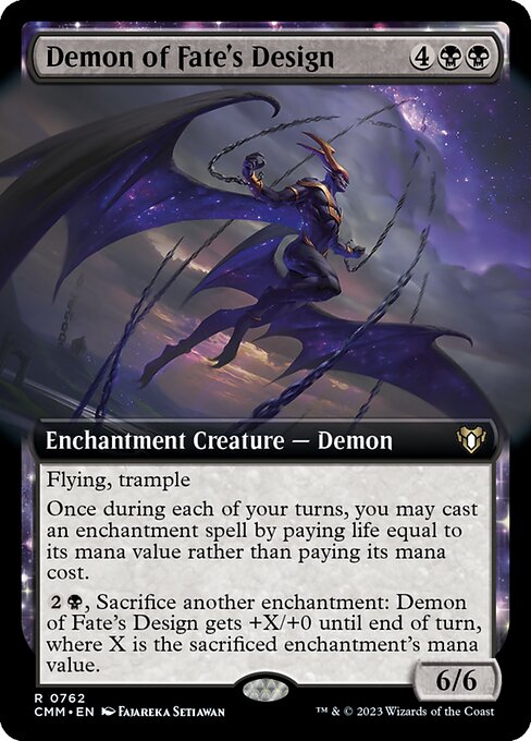 Démon de l'œuvre du destin|Demon of Fate's Design