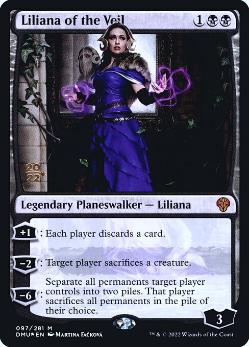 Liliana of the Veil (Dominaria United Promos #97s)