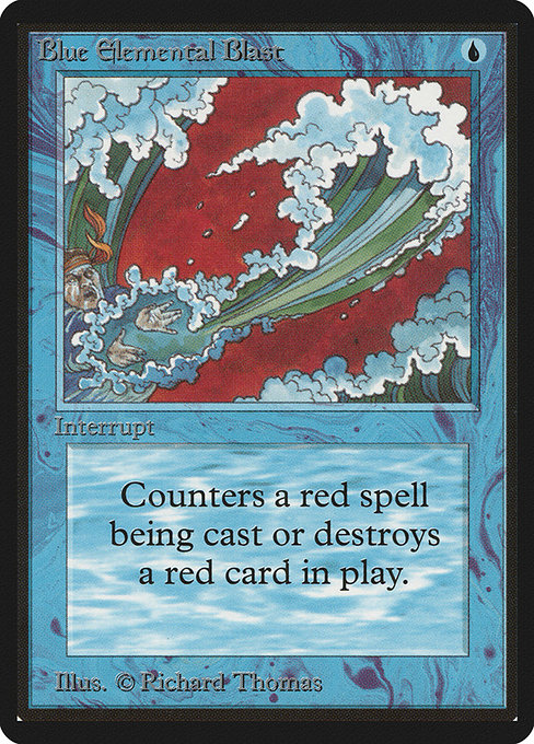 Blue Elemental Blast (Limited Edition Beta #50)