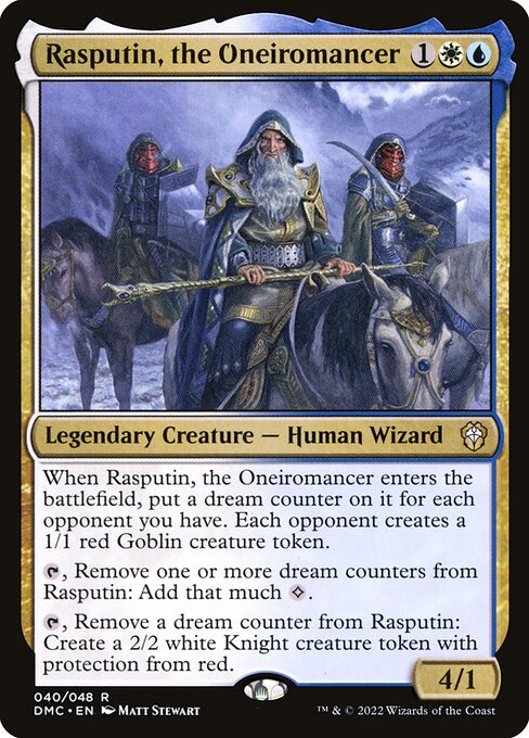 Rasputin, the Oneiromancer (Dominaria United Commander #40)