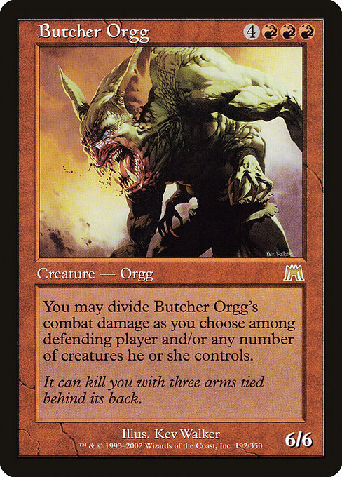Butcher Orgg (Onslaught #192)
