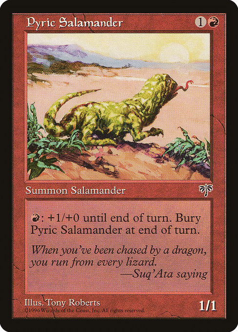 Pyric Salamander card image